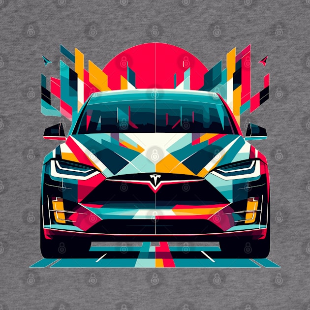 Tesla Model X by Vehicles-Art